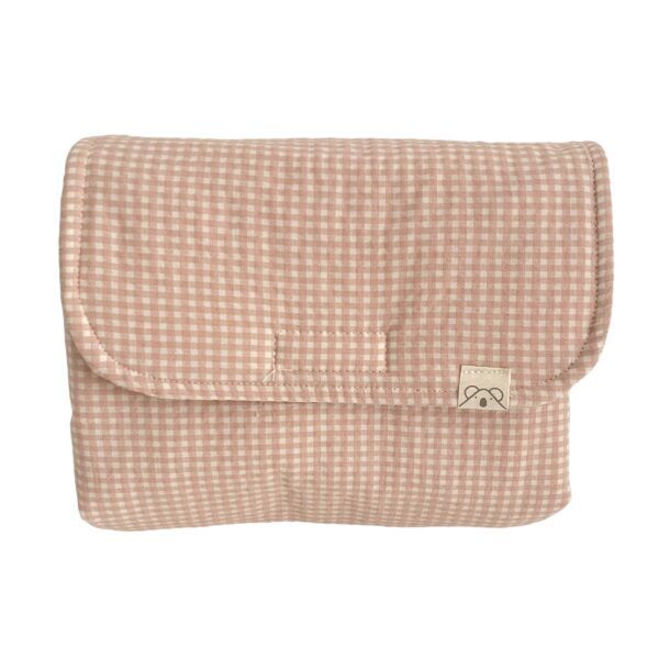 Cambiador plegable Vichy Rosa