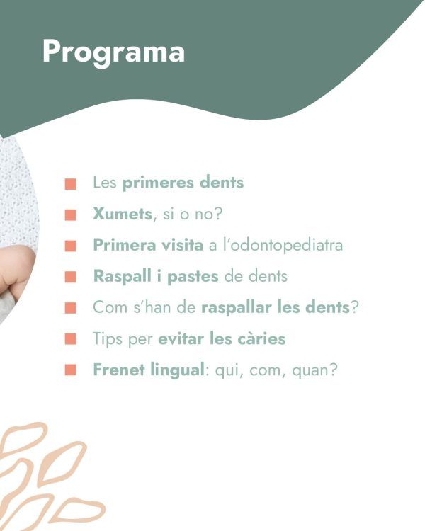 Taller sobre salut oral per a famílies de 0-6 anys - Imagen 3
