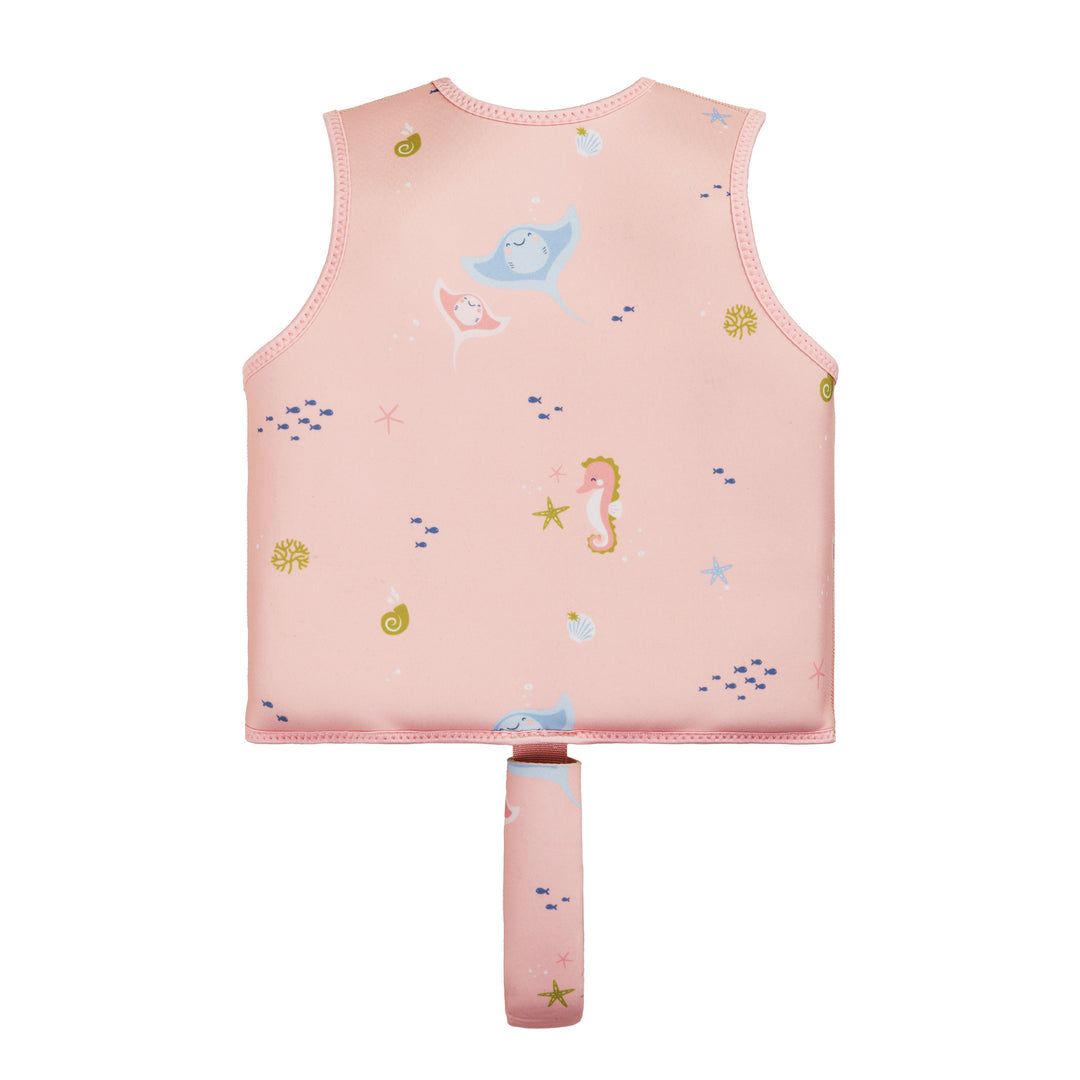 Chaleco de flotación rosa mar 1-3 años - Imagen 5