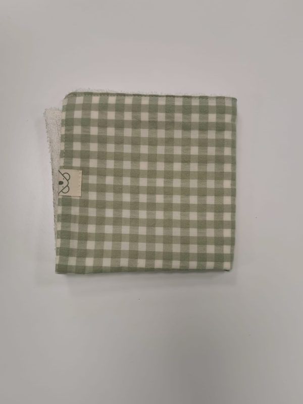 Toallita de lactancia Vichy verde