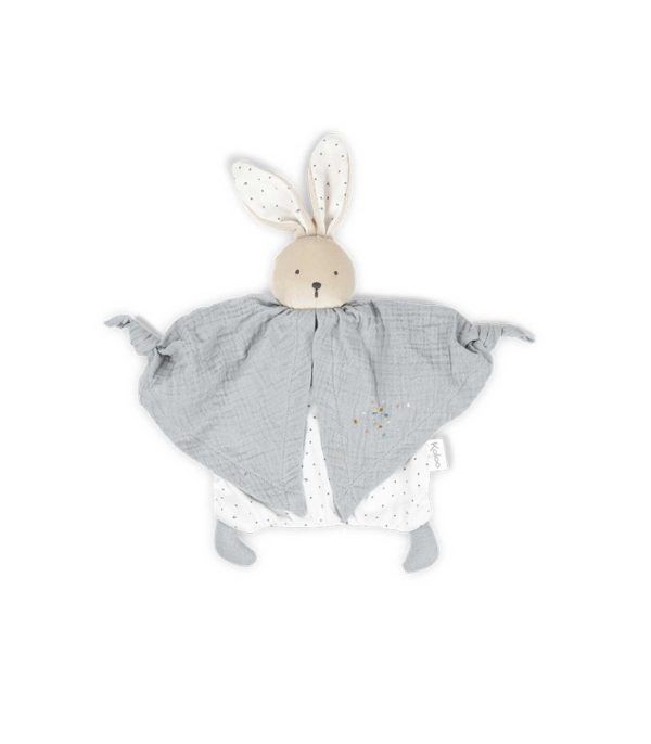 Doudou algodón orgánico Kaloo conejito gris