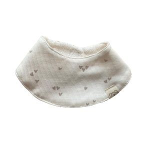 Bandana de rizo de bambú Corazones
