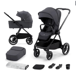 Carrito de bebé 2 piezas NEA Gris oscuro